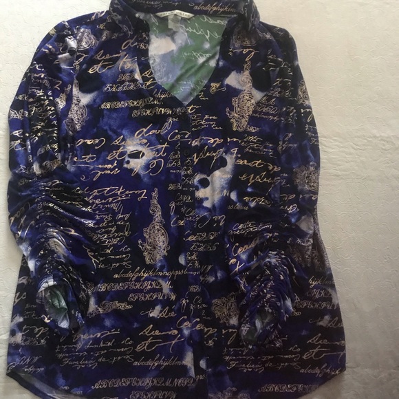 Peter Nygard Button Down Shirt - Picture 3 of 8